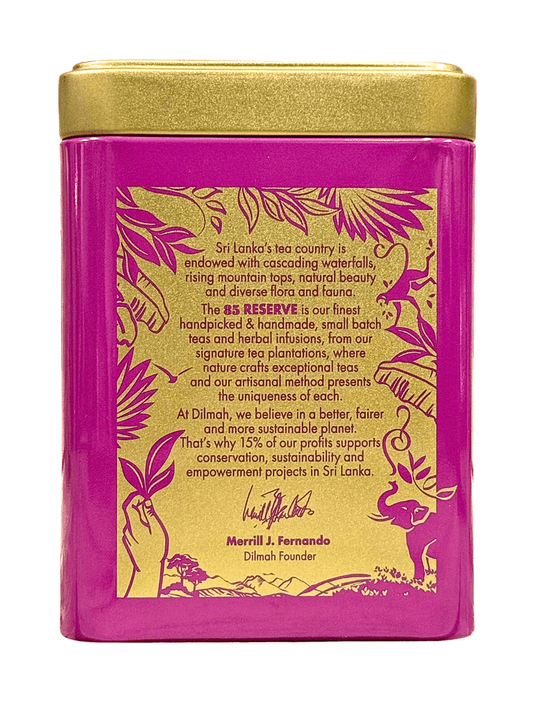 Trà Đen Hương Hoa Hồng, Vải & Vanilla Dilmah 85 Reserve 40G