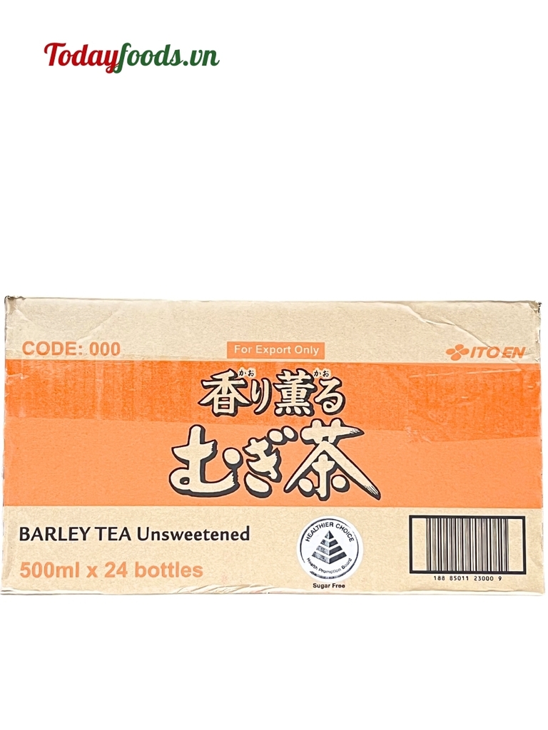Nước Trà Lúa Mạch Itoen Không Đường 500ML (Thùng 24 chai)