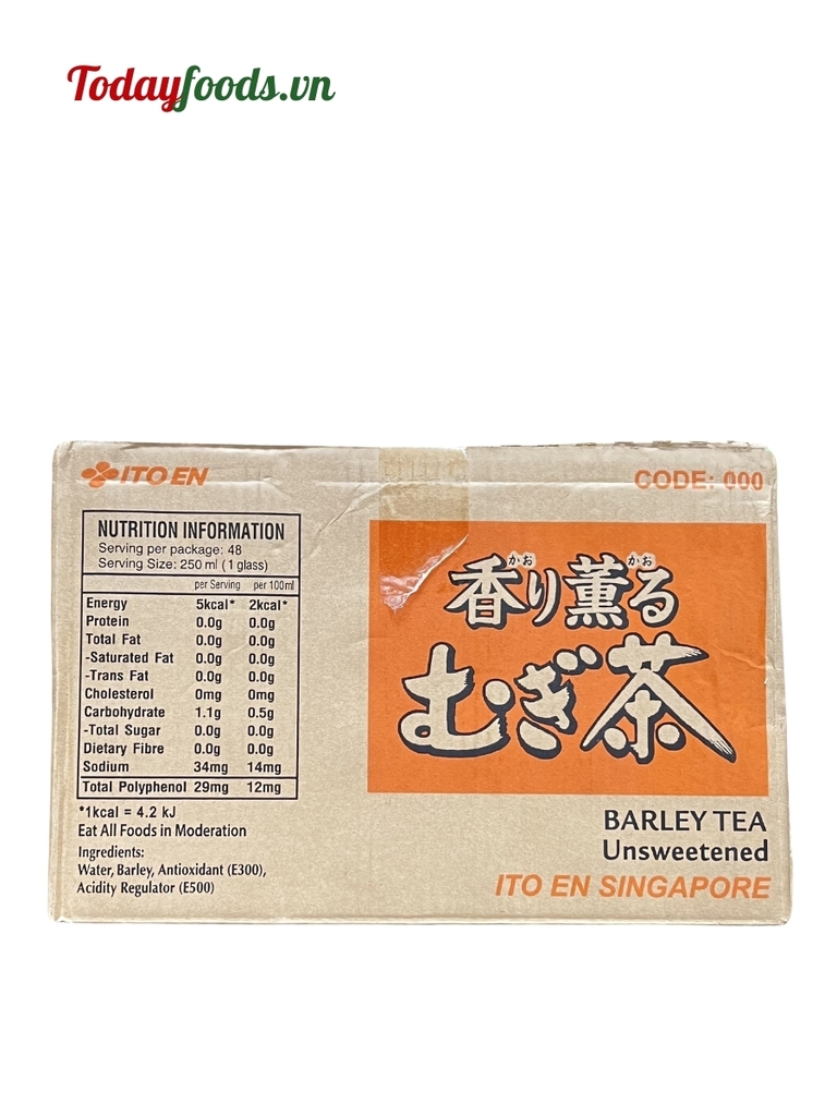 Nước Trà Lúa Mạch Itoen Không Đường 500ML (Thùng 24 chai)