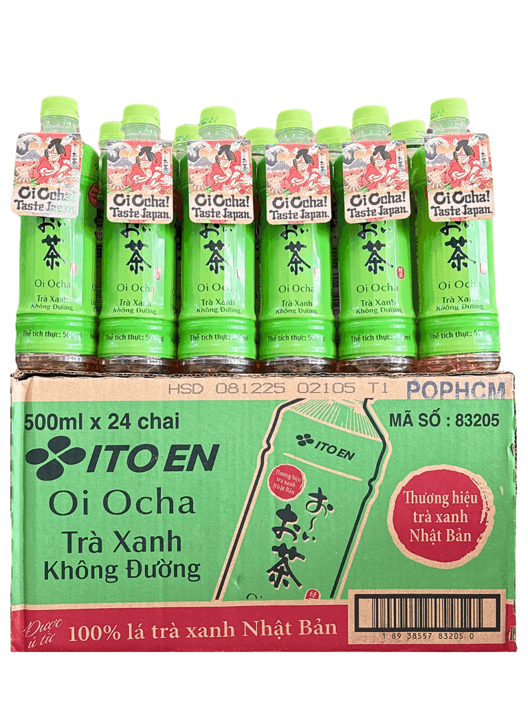 Trà Xanh Itoen Oi Ocha Green Tea (Không đường) 500ML