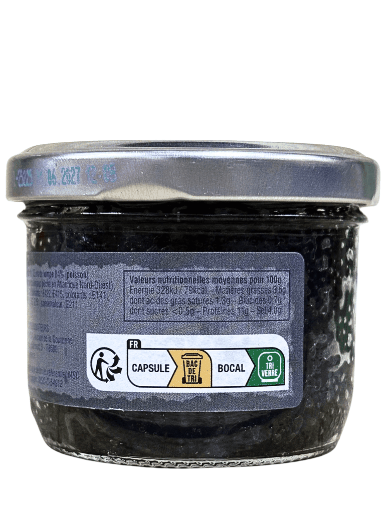 Trứng Cá Vây Tròn Đen Delicemer Lumpfish Roe 100G