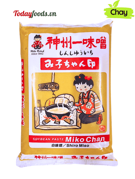 Combo Nguyên Liệu Nấu Súp Miso Nhật Bản (Miso 1KG + Cá Bào + Tảo Bẹ Kombu)
