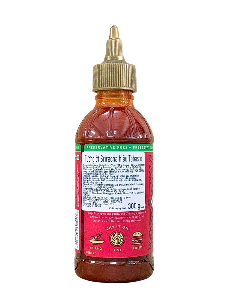 Tương Ớt Sriracha Tabasco 300G
