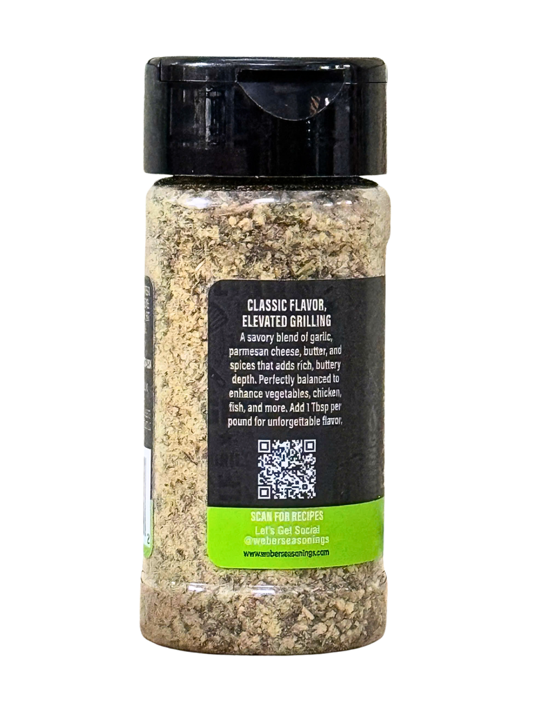 Gia Vị Ăn Kiêng Garlic Parmesan Weber Seasoning 74G