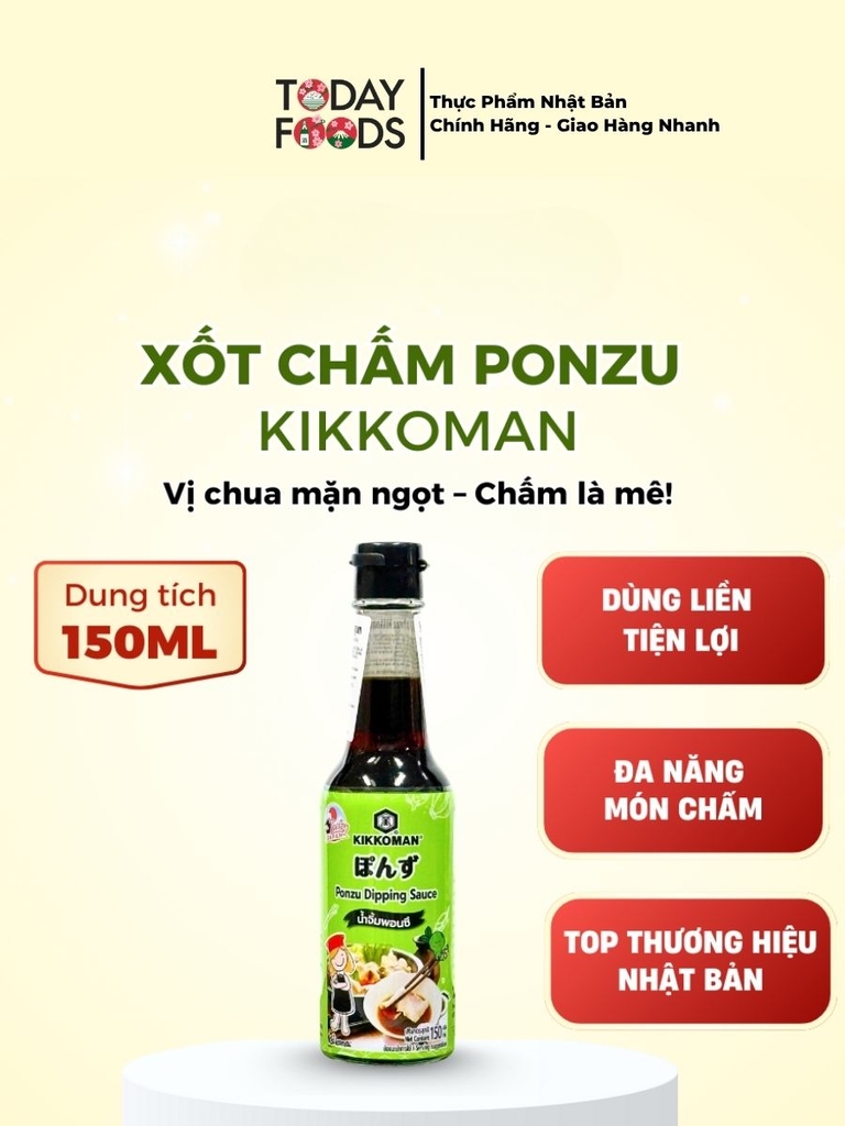 Xốt Ponzu Kikkoman 150ML