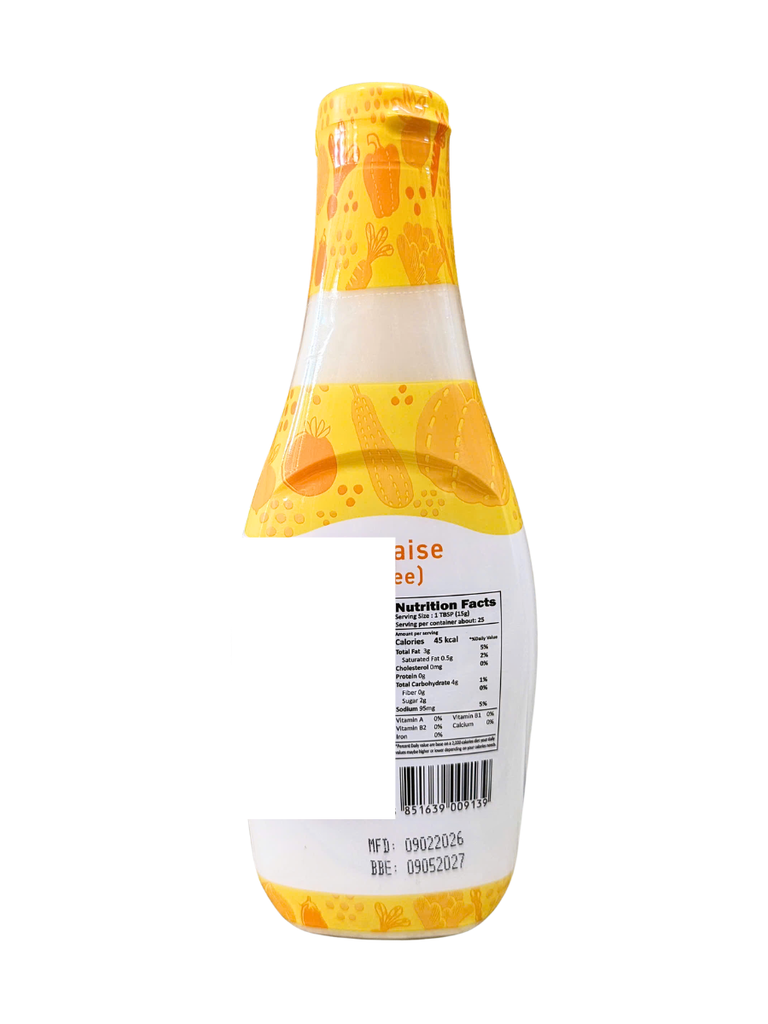 Xốt Mayonnaise Không Trứng Yamamori 370G