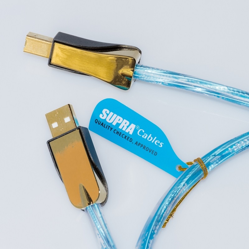 新品同様 SUPRA<br>SUPRA USB 2.0 EXCALIBUR （USB A-USB B）<br> 1m