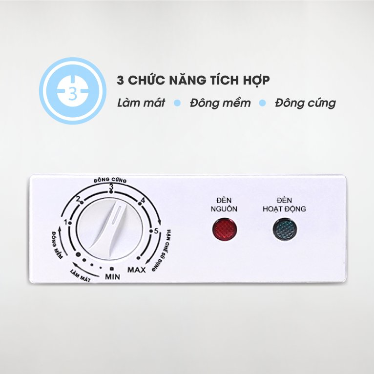 Tủ Đông Sanaky VH-6699HY3 669l 1 chế độ đông 2 canh - DÀN ĐỒNG