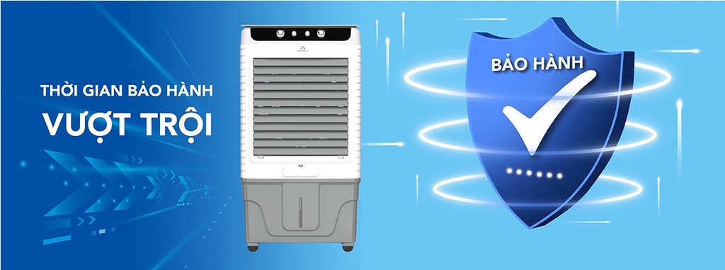 Quạt Hơi nước cho phòngTừ 40m² - dưới 50m² - MẦU GHI