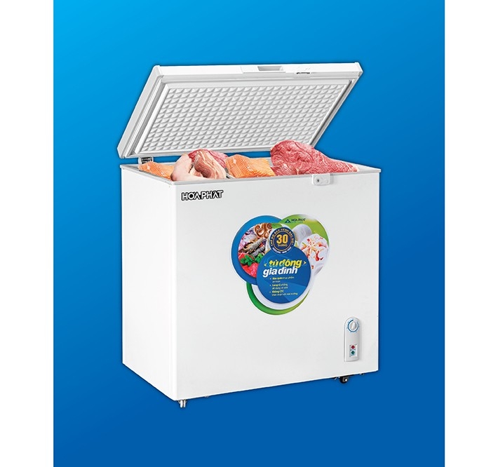 Tủ đông hòa phát 336L 1 ngăn đông 1 cánh mở CS 100W