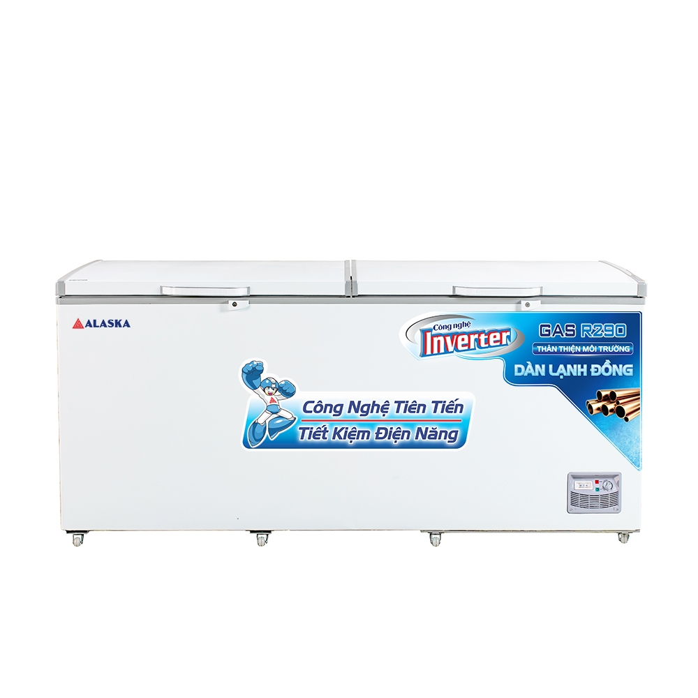 TỦ ĐÔNG INVERTER 2 NẮP DỠ HB-890CI
