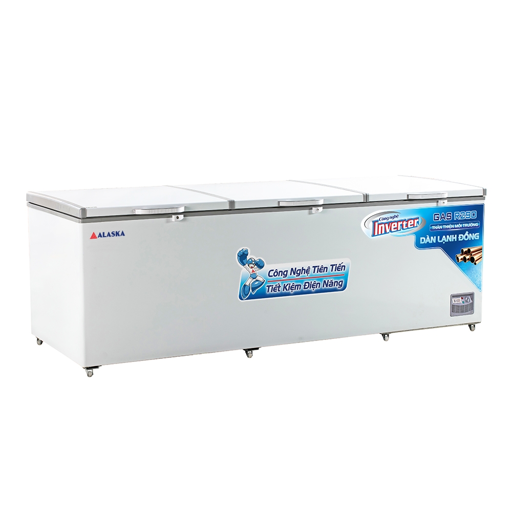 TỦ ĐÔNG INVERTER 3 NẮP DỠ HB-1100CI