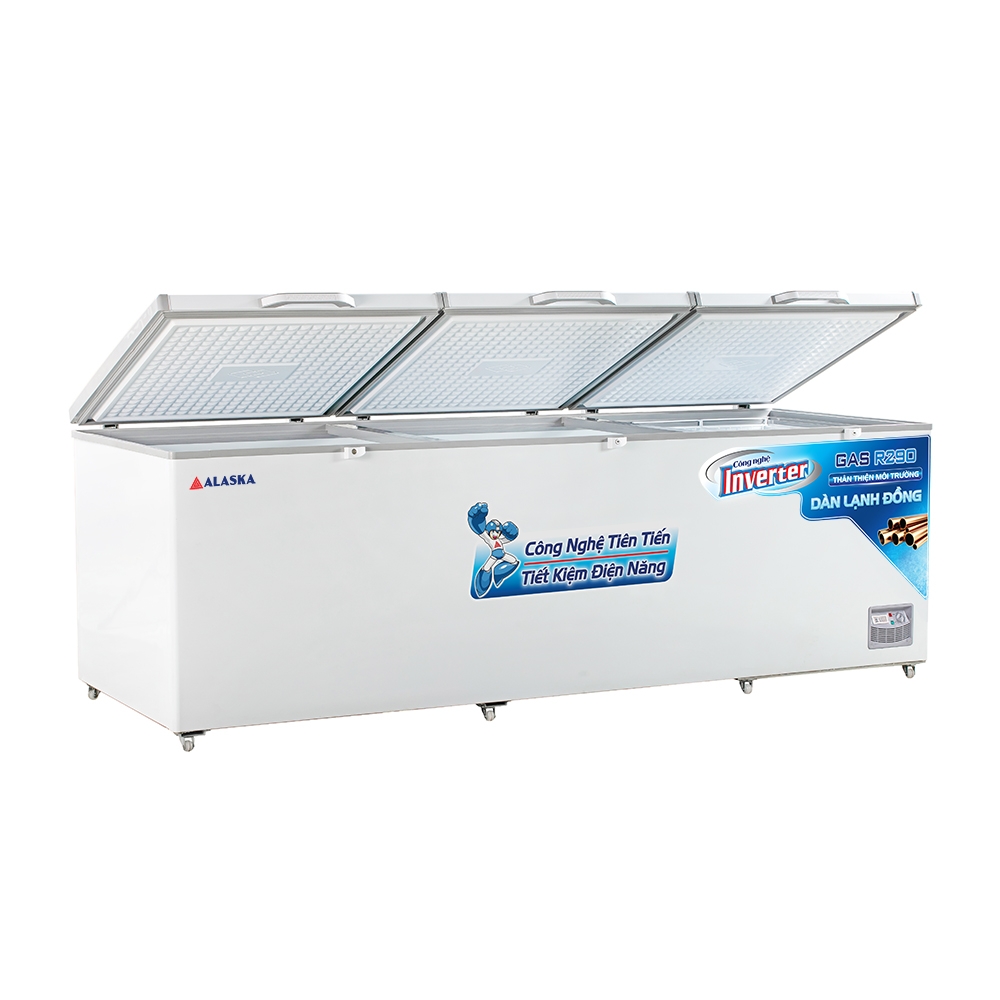 TỦ ĐÔNG INVERTER 3 NẮP DỠ HB-1100CI