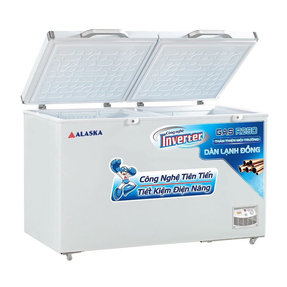 TỦ ĐÔNG INVERTER 2 NẮP DỠ HB-650CI