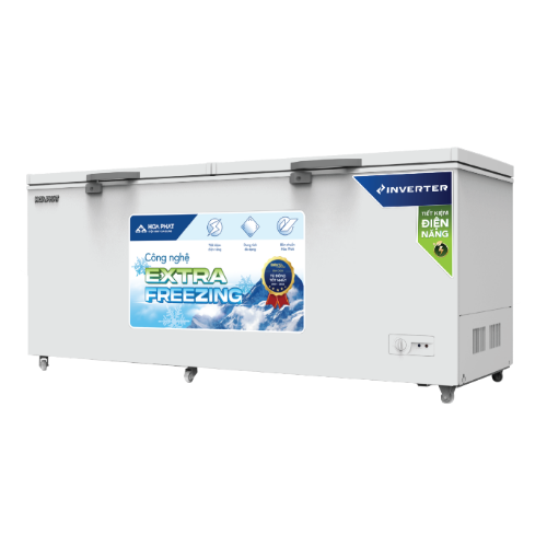 Tủ đông 783 Lít Hòa Phát HPF-AD8783 Công Nghệ Inverter, 1 Ngăn 2 Cửa