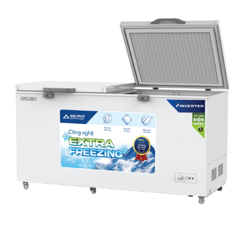 Tủ đông 783 Lít Hòa Phát HPF-AD8783 Công Nghệ Inverter, 1 Ngăn 2 Cửa