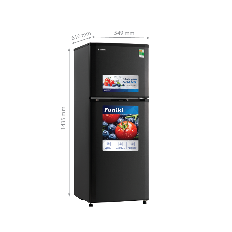 Tủ lạnh Funiki 209 lít HR-T6209TDG