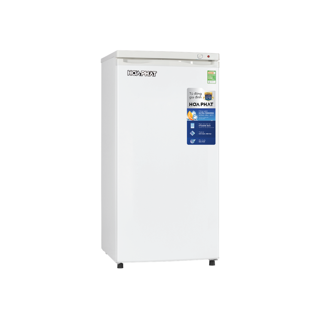 Tủ Đông 147L Hòa Phát HPF-UAH6147 Cửa Trước, Dạng Đứng, 5 Ngăn