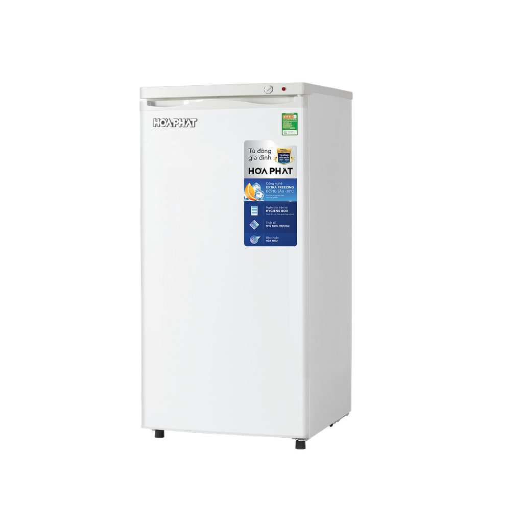 Tủ Đông 147L Hòa Phát HPF-UAH6147 Cửa Trước, Dạng Đứng, 5 Ngăn