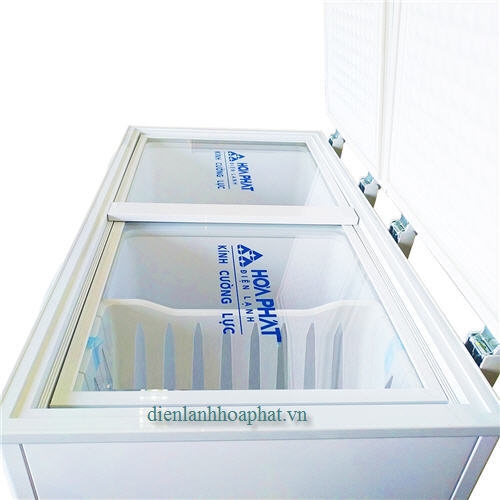 Tủ đông Hòa Phát 205l, tủ mini 2 ngăn đông và mát