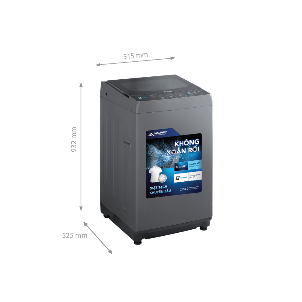 Máy giặt cửa trên Funiki HWM T685ABG 8.5 kg