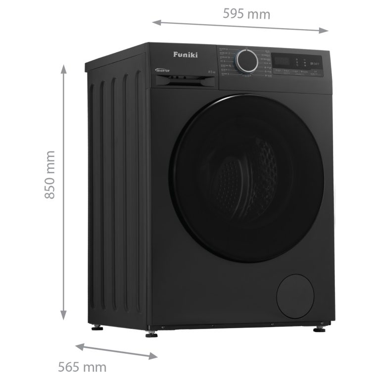 Máy giặt lồng ngang Funiki HWM F885ADG Inverter 8.5kg
