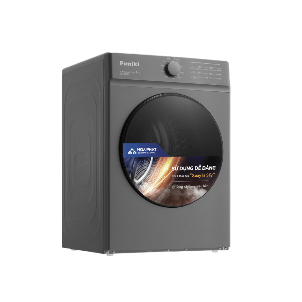 Máy sấy thông hơi Funiki HD V680AG 8kg