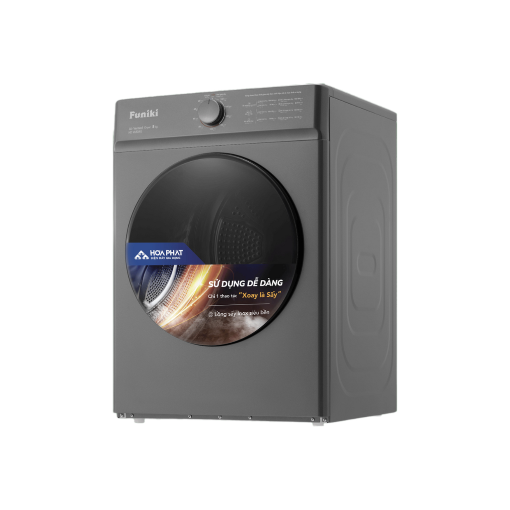 Máy sấy thông hơi Funiki HD V680AG 8kg