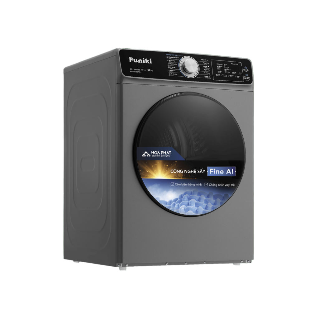 Máy sấy thông hơi Funiki HD V6100AG 10kg