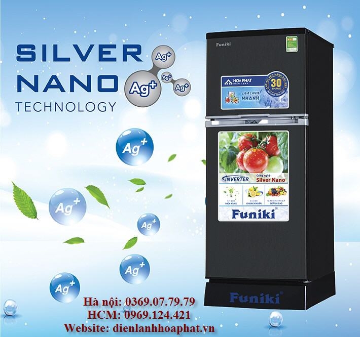 Tủ lạnh Hòa Phát Inverter FRI-186ISU 186 LÍT