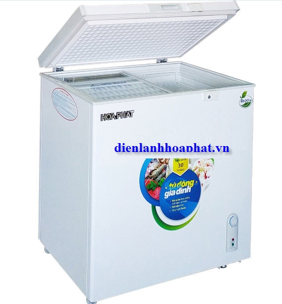 Tủ đông mini Hòa Phát 162l 1 ngăn đông chính hãng 