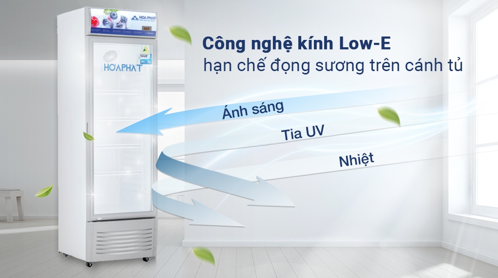Tủ mát Hòa Phát HSR S6242 600L Dàn Nhôm