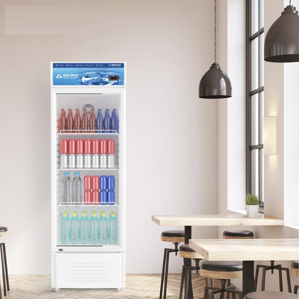 Tủ mát hòa phát 242 lít gián tiếp
