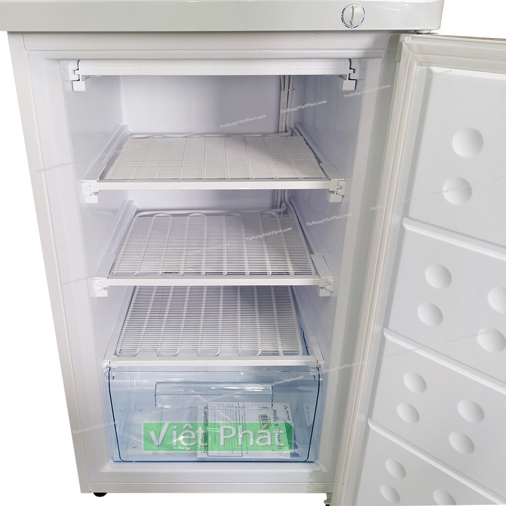Tủ đông Hòa Phát đứng mini 4 tầng mẫu mới 300SR1 Nguyên đông