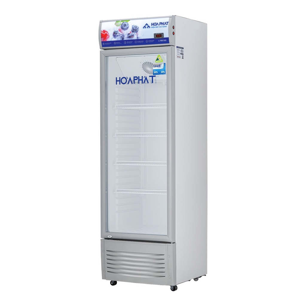 Tủ mát Hòa Phát 1 cánh HSR D6242 600l DÀN ĐỒNG - Chống đống tuyết đọng sương.