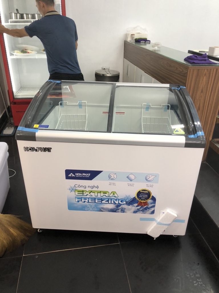 Tủ đông trưng bày Hòa Phát 1 ngăn 2 cánh HSF AD6280.C1