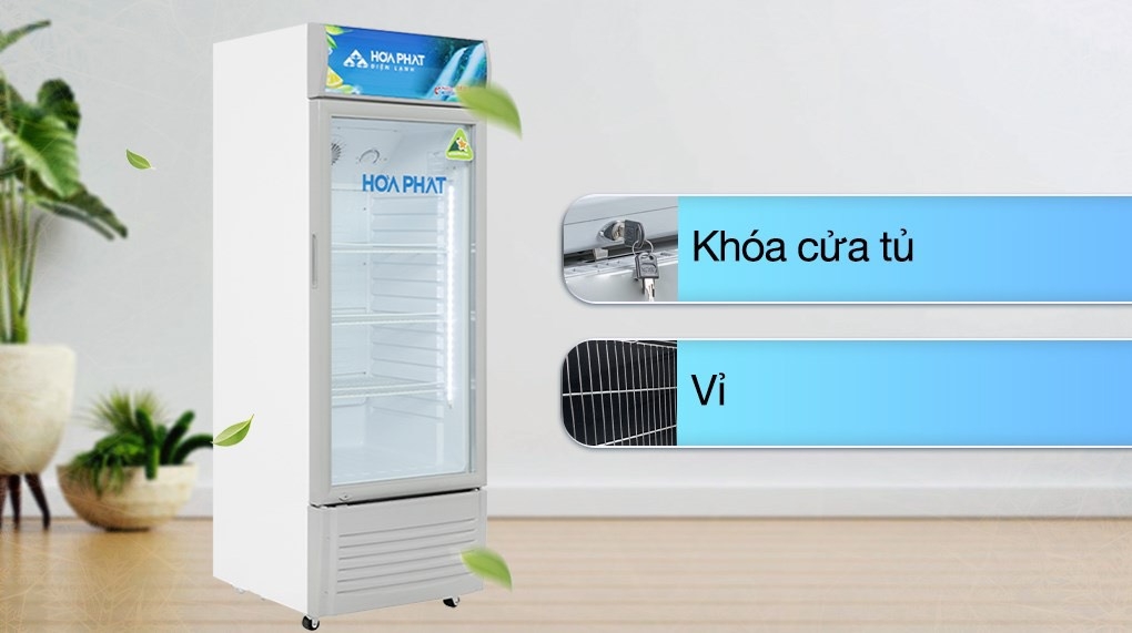 Tủ mát Hòa Phát HSC 550F1R1 500l (lòng sử dụng 195L)