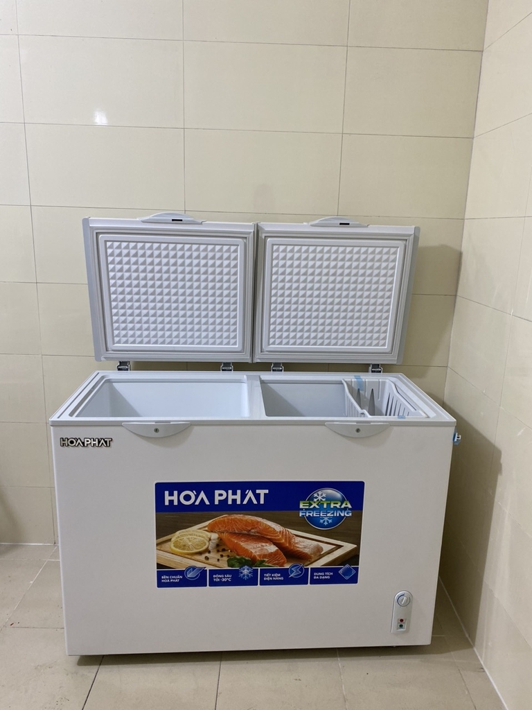 Tủ 1 ngăn đông + 1 ngăn mát BD6245 600 lít ( lòng sử dụng thực 250L) dài 1.24 mét rộng 61cm cao 91cm