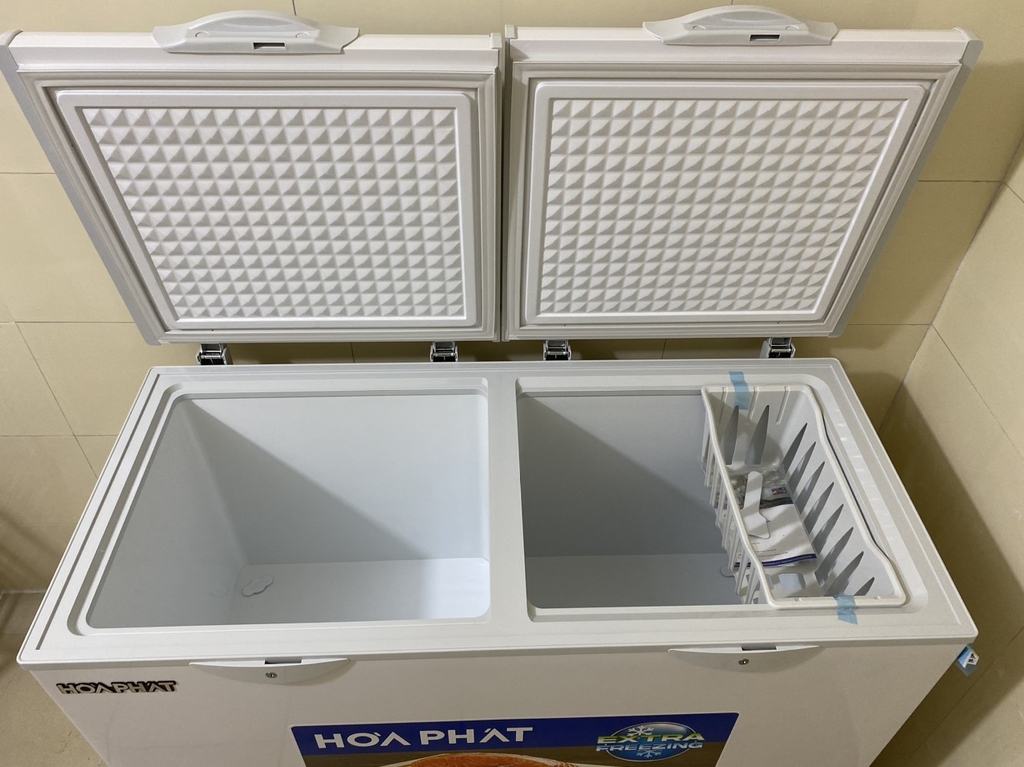 Tủ 1 ngăn đông + 1 ngăn mát BD6245 600 lít ( lòng sử dụng thực 250L) dài 1.24 mét rộng 61cm cao 91cm