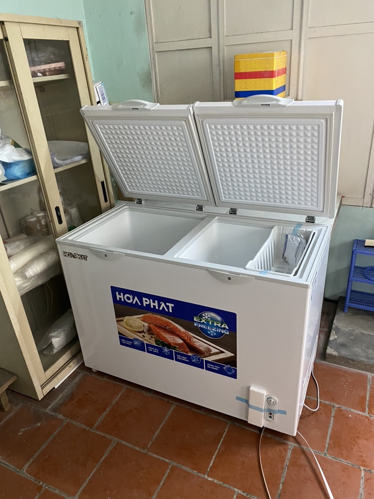 Tủ Đông + Mát 271L Hòa Phát HPF-BD6271 2 ngăn 2 cánh mở dàn đồng