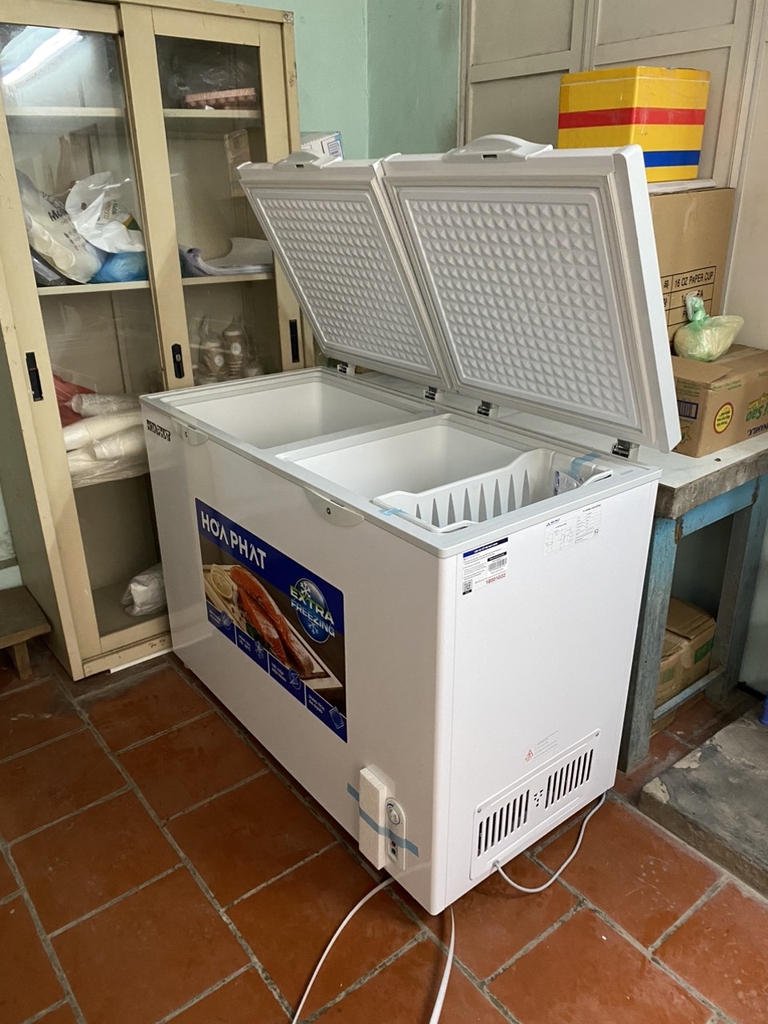 Tủ Đông + Mát 271L Hòa Phát HPF-BD6271 2 ngăn 2 cánh mở dàn đồng