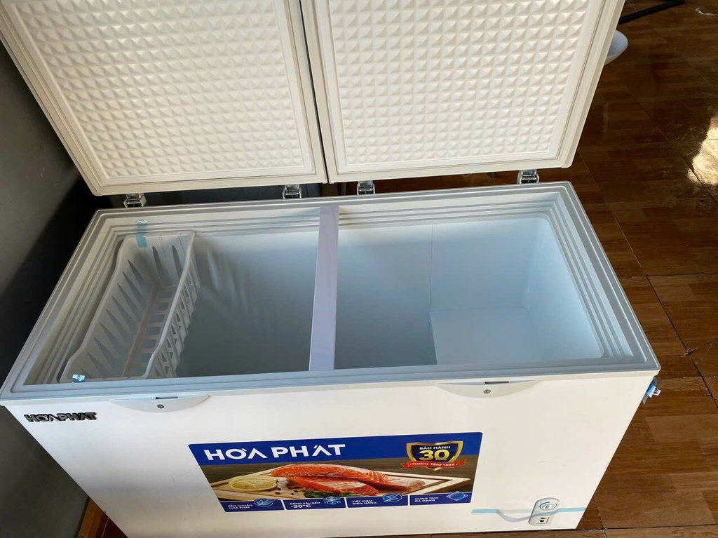 TỦ ĐÔNG 1 chế độ 352 LÍT HÒA PHÁT HPF-AN6352 1 ngăn 2 cánh mở