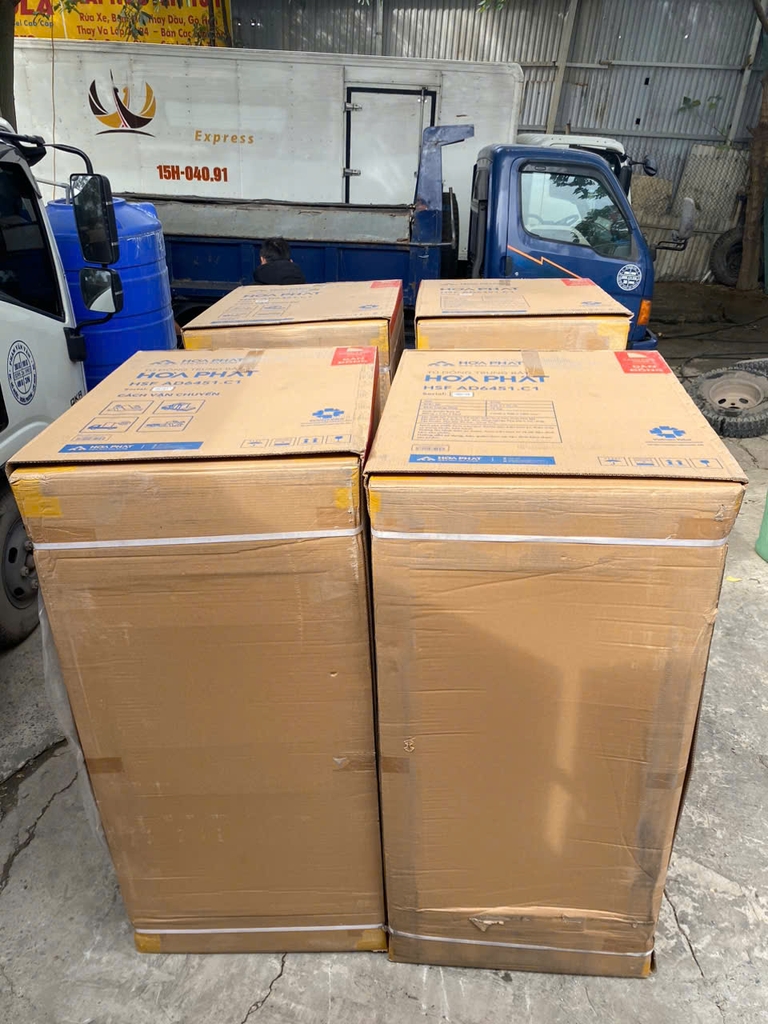 Tủ Đông mặt kính cong 451L Hòa Phát HSF-AD6451.C1 1 ngăn 2 cửa lùa