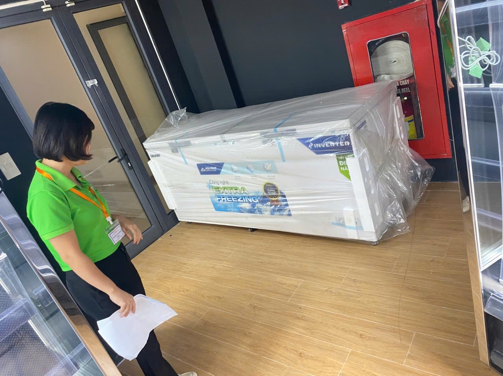 Tủ đông 803 Lít Hòa Phát HPF-AD8783 Công Nghệ Inverter, 1 Ngăn 2 Cửa