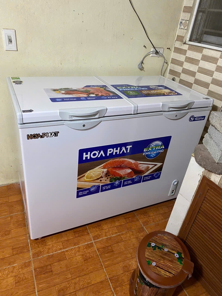 Tủ Đông + Mát 245L Hòa Phát HPF-BD8245 Công Nghệ Inverter, 2 Ngăn 2 Cánh mở