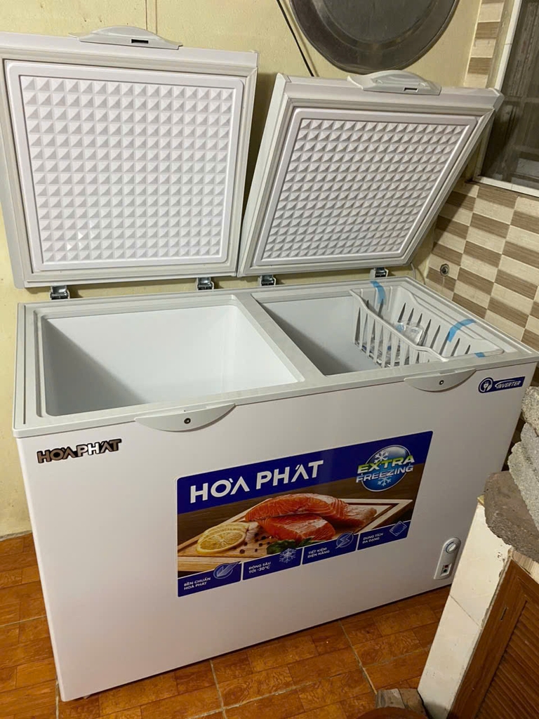 Tủ Đông + Mát 245L Hòa Phát HPF-BD8245 Công Nghệ Inverter, 2 Ngăn 2 Cánh mở