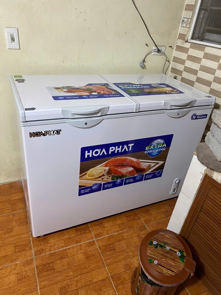 Tủ Đông + Mát 245L Hòa Phát HPF-BD8245 Công Nghệ Inverter, 2 Ngăn 2 Cánh mở