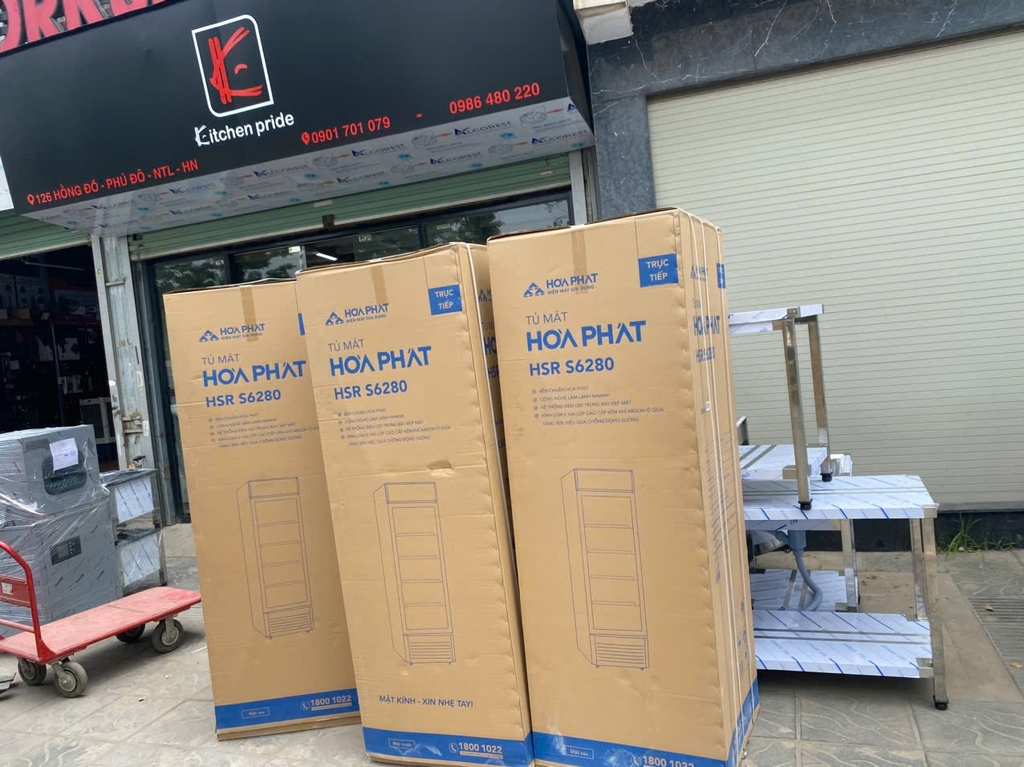 Tủ Mát 280 Lít Hòa Phát HSR-S6280