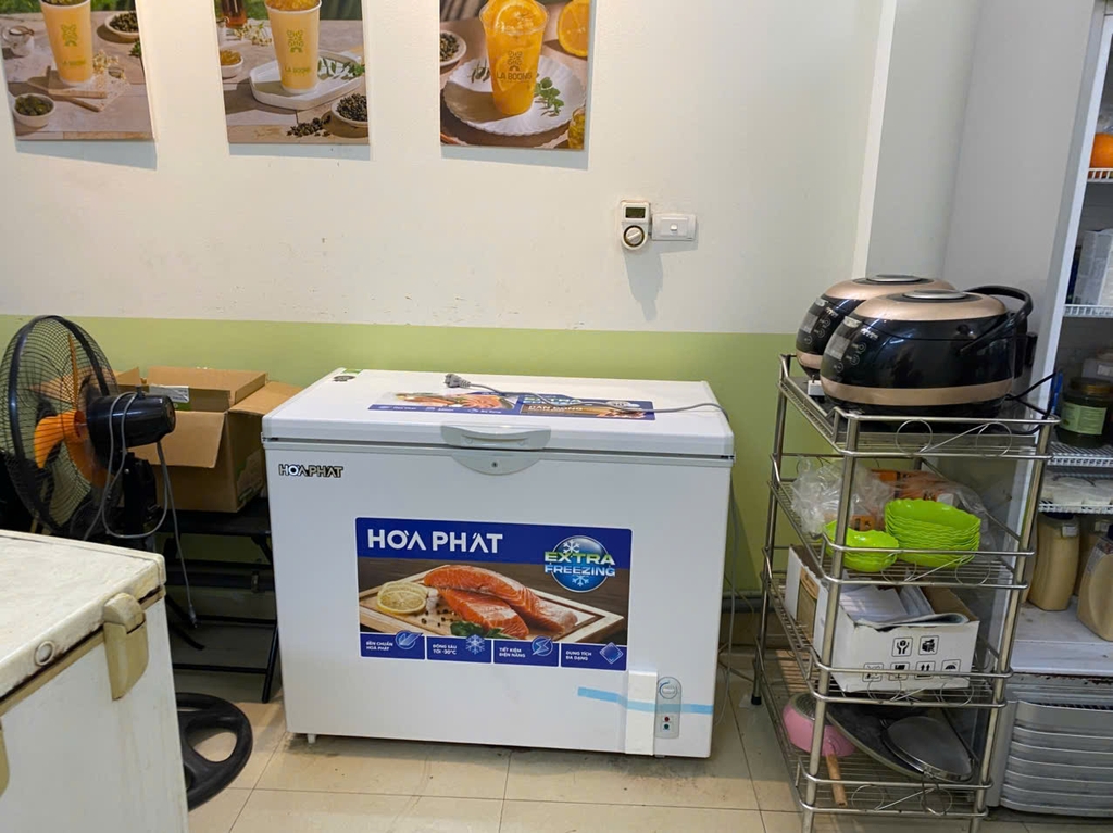 Tủ Đông 252L Hòa Phát HPF-AD8252 Công Nghệ Inverter, 1 ngăn 1 Cửa nguyên đông