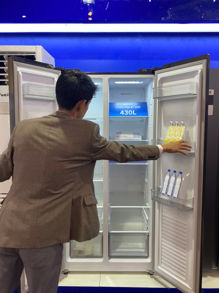 Tủ lạnh Funiki Side by Side 430 lít HR SS8430SDG